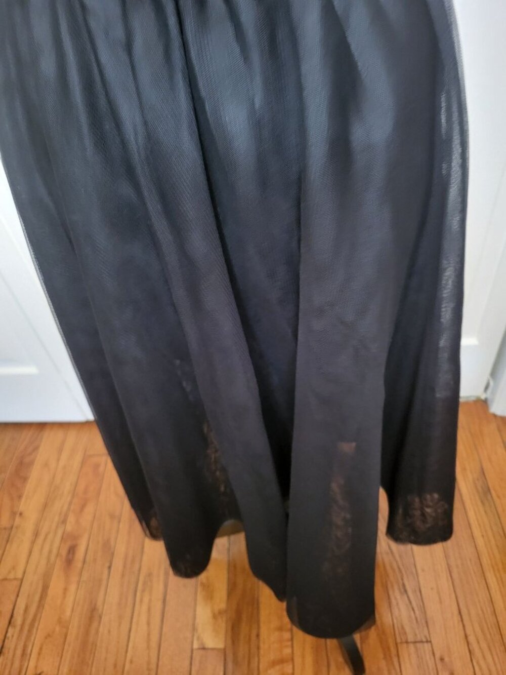 Signature Collection Black Tulle Full Skirt S Balletcore Whimsygoth Punk Fairy - Picture 5 of 7